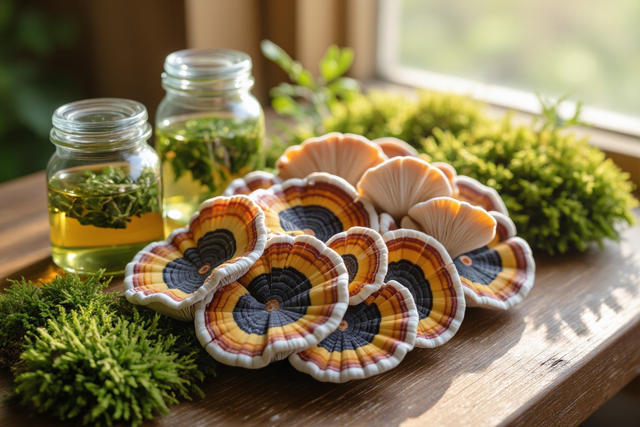 Découvrez les bienfaits du turkey tail -Queue de Dinde pour protéger votre organisme