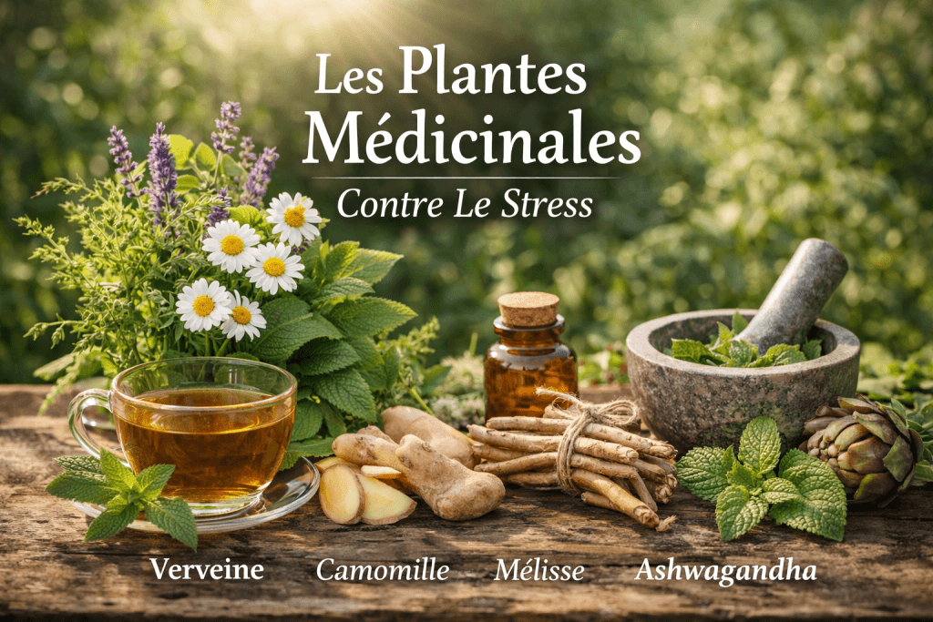 Les plantes médicinales contre le stress