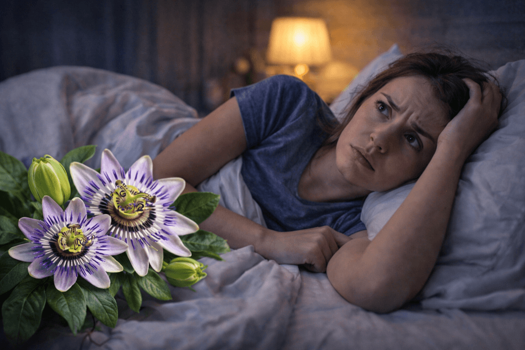 Passiflore sommeil  plante naturelle contre l’anxiété et l’insomnie