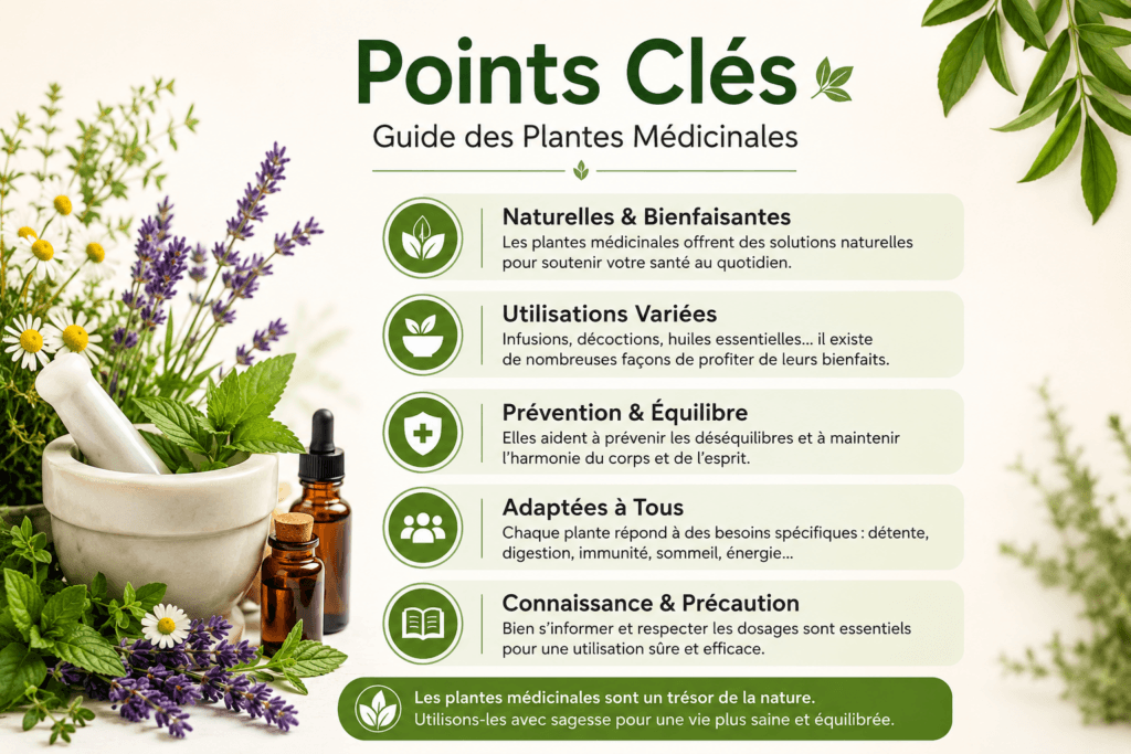 Points Clés sur le guide des plantes médicinales