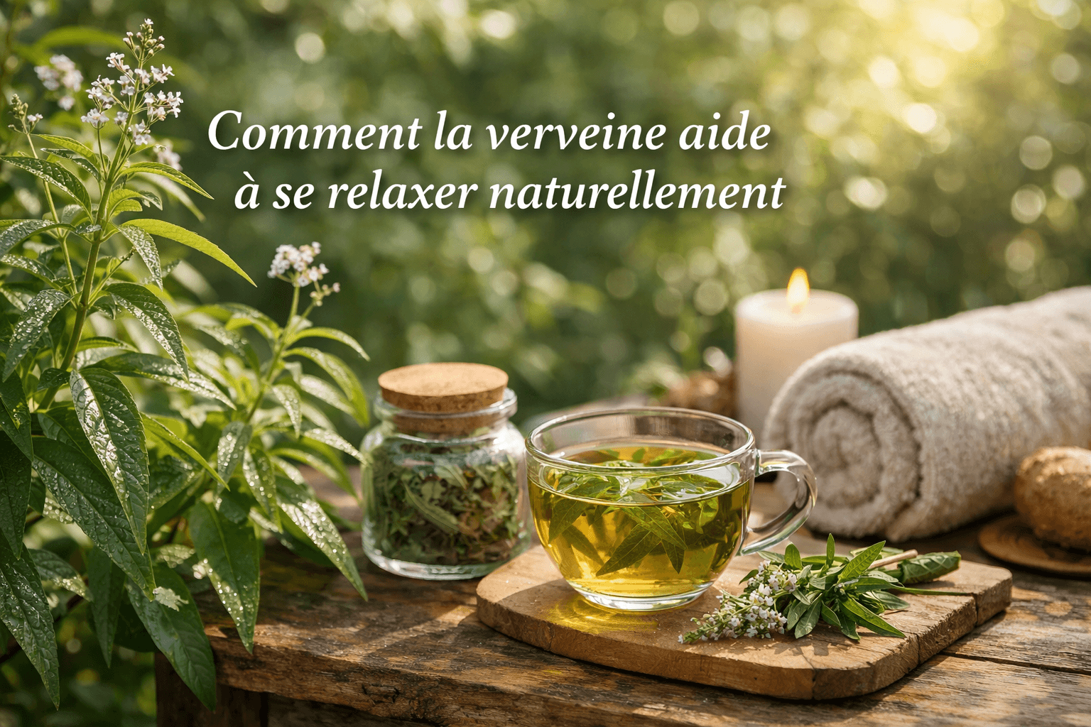 7 bienfaits puissants de la verveine relaxante