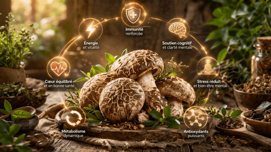Les 7 bienfaits puissants de l’Agaricus blazei