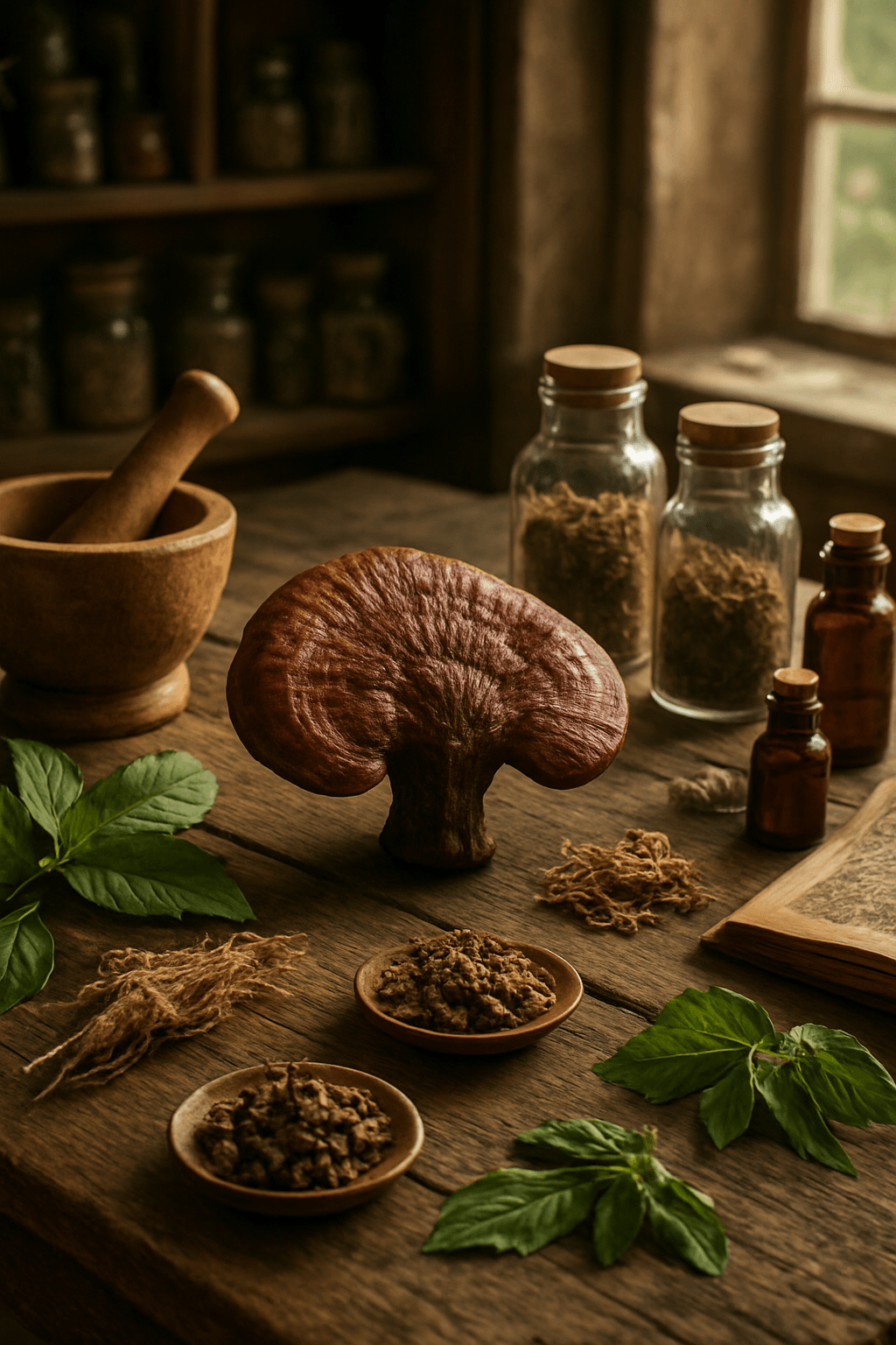 Plantes naturelles avant les antibiotiques