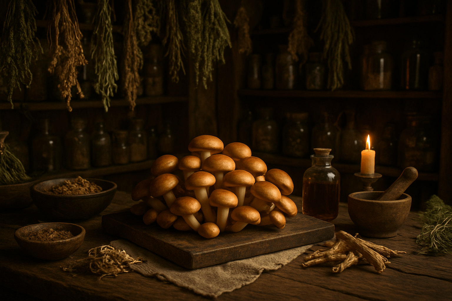 Explorez les champignons médicinaux utilisés depuis des siècles dans la médecine traditionnelle asiatique.