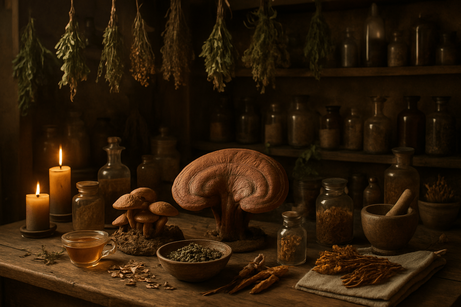 Plantes médicinales des moines bouddhistes