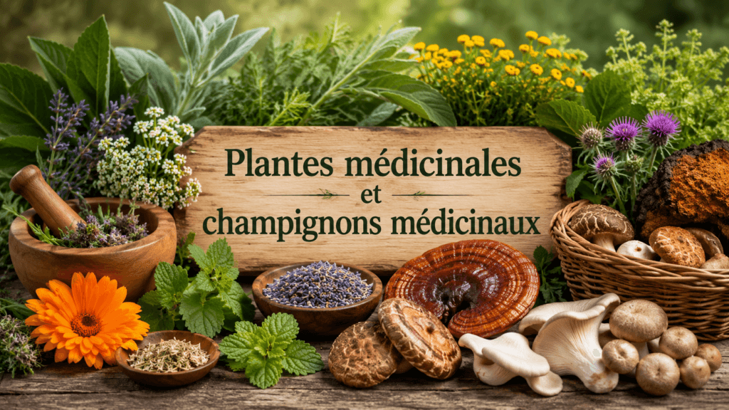Plantes médicinales et champignons médicinaux