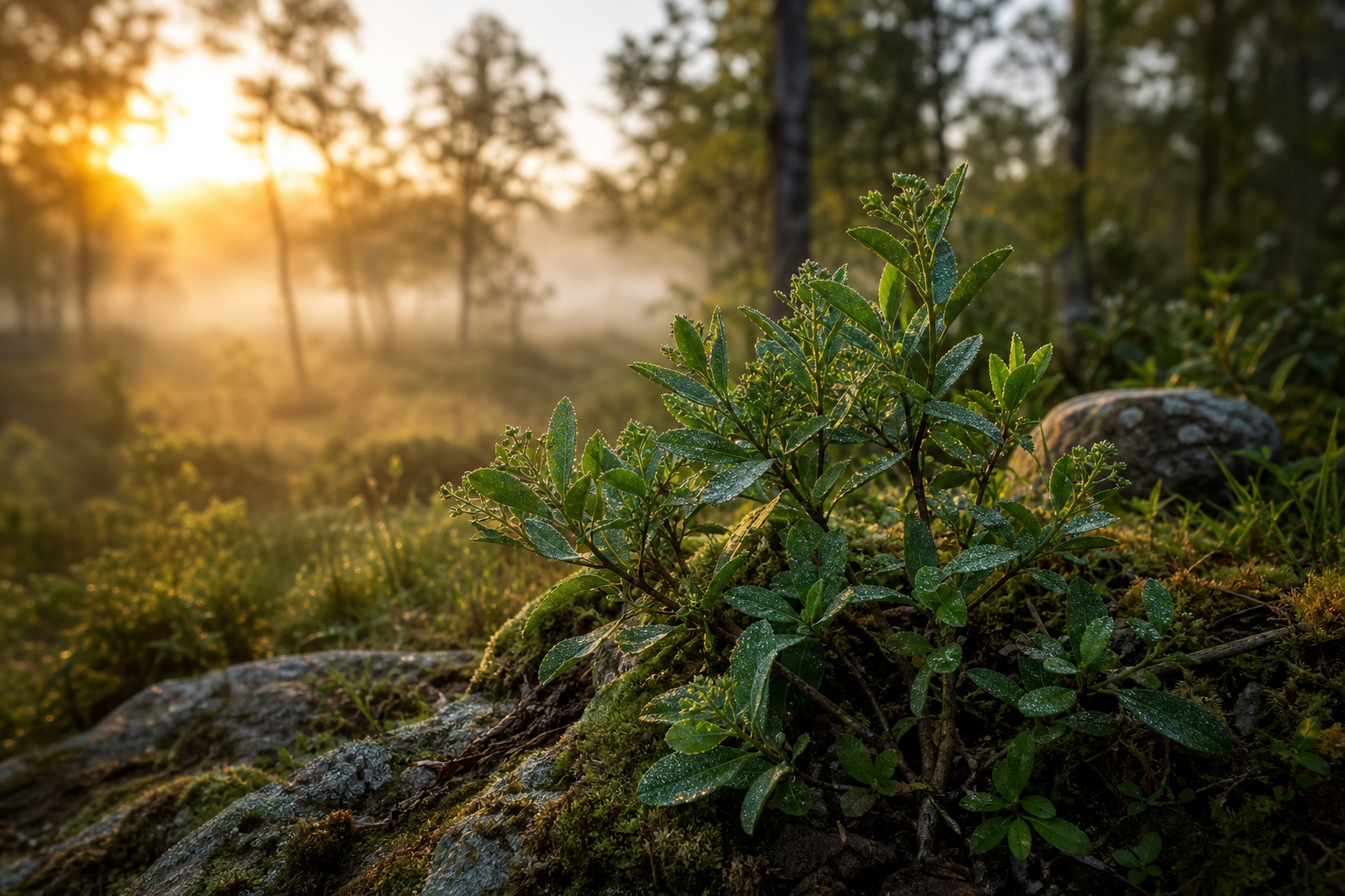Baccharis, plante sud-américaine utilisée pour la détox du foie et le confort digestif