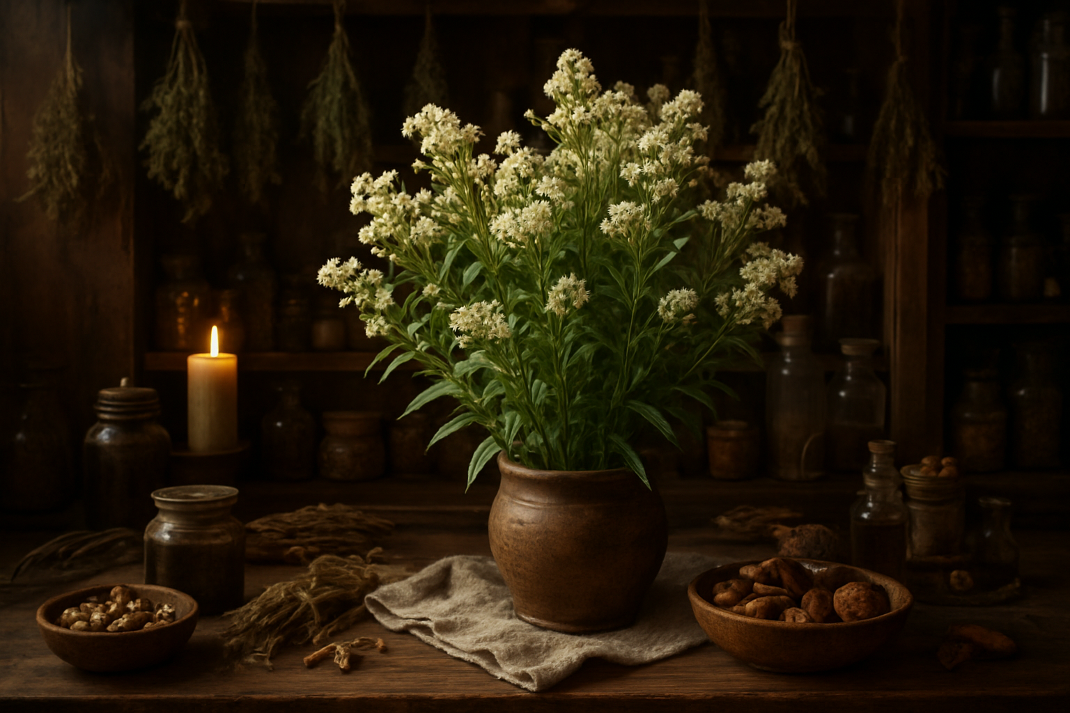 Feuilles de Baccharis pour infusion détox et soutien naturel de la digestion
