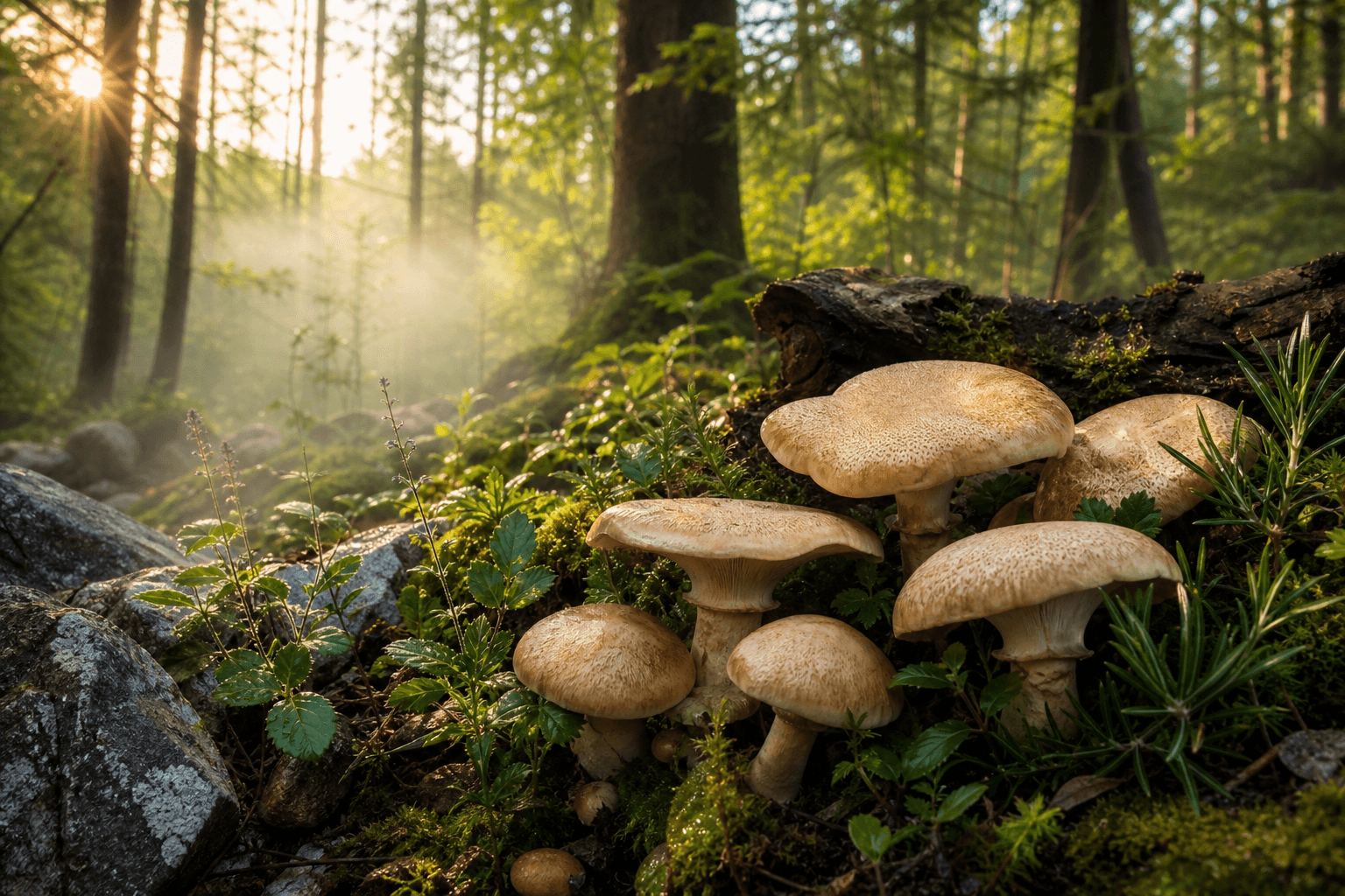 Champignons médicinaux utilisés en Asie dans les traditions de santé naturelle
