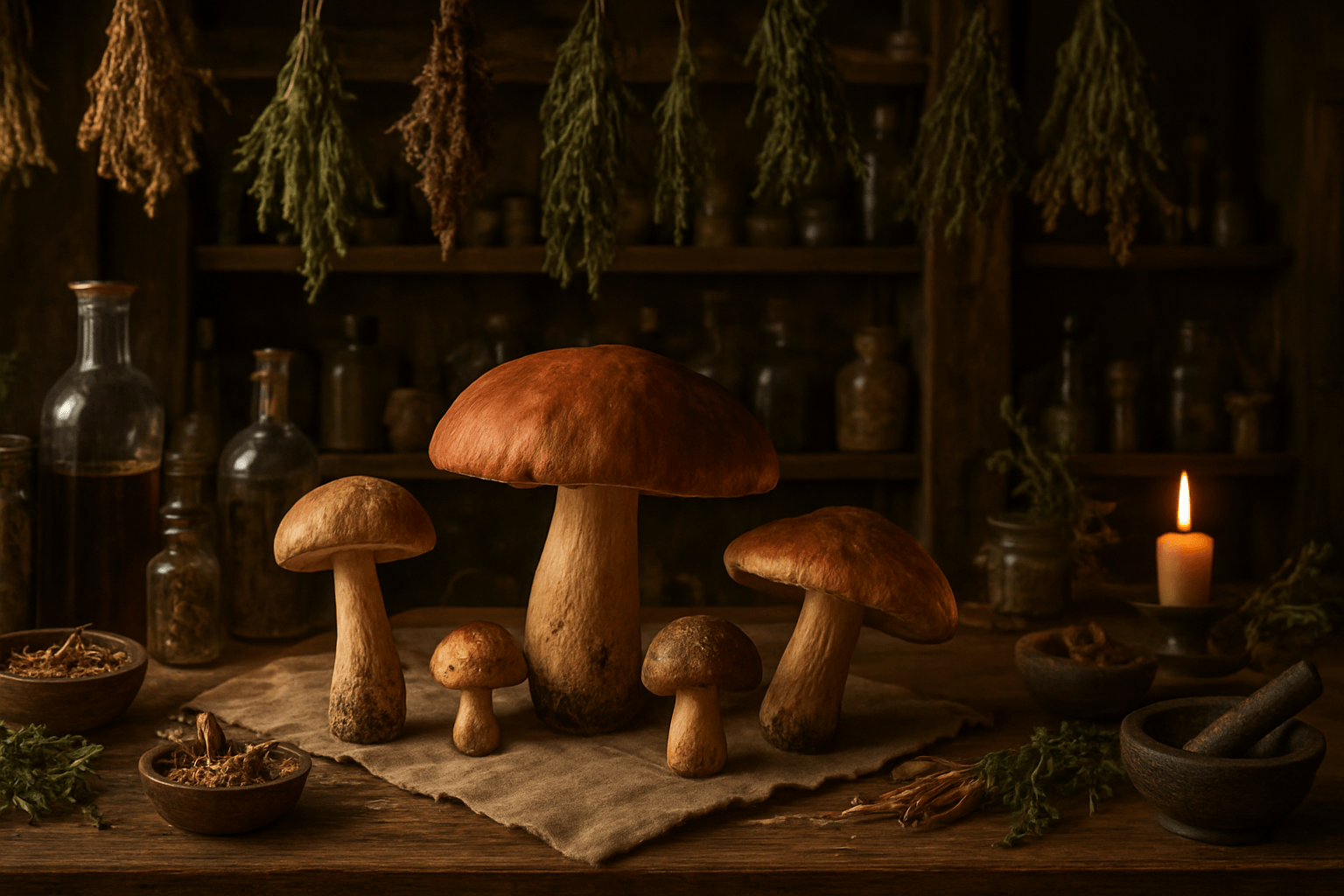 Champignons rares en poudre et en gélules pour une routine bien-être naturelle