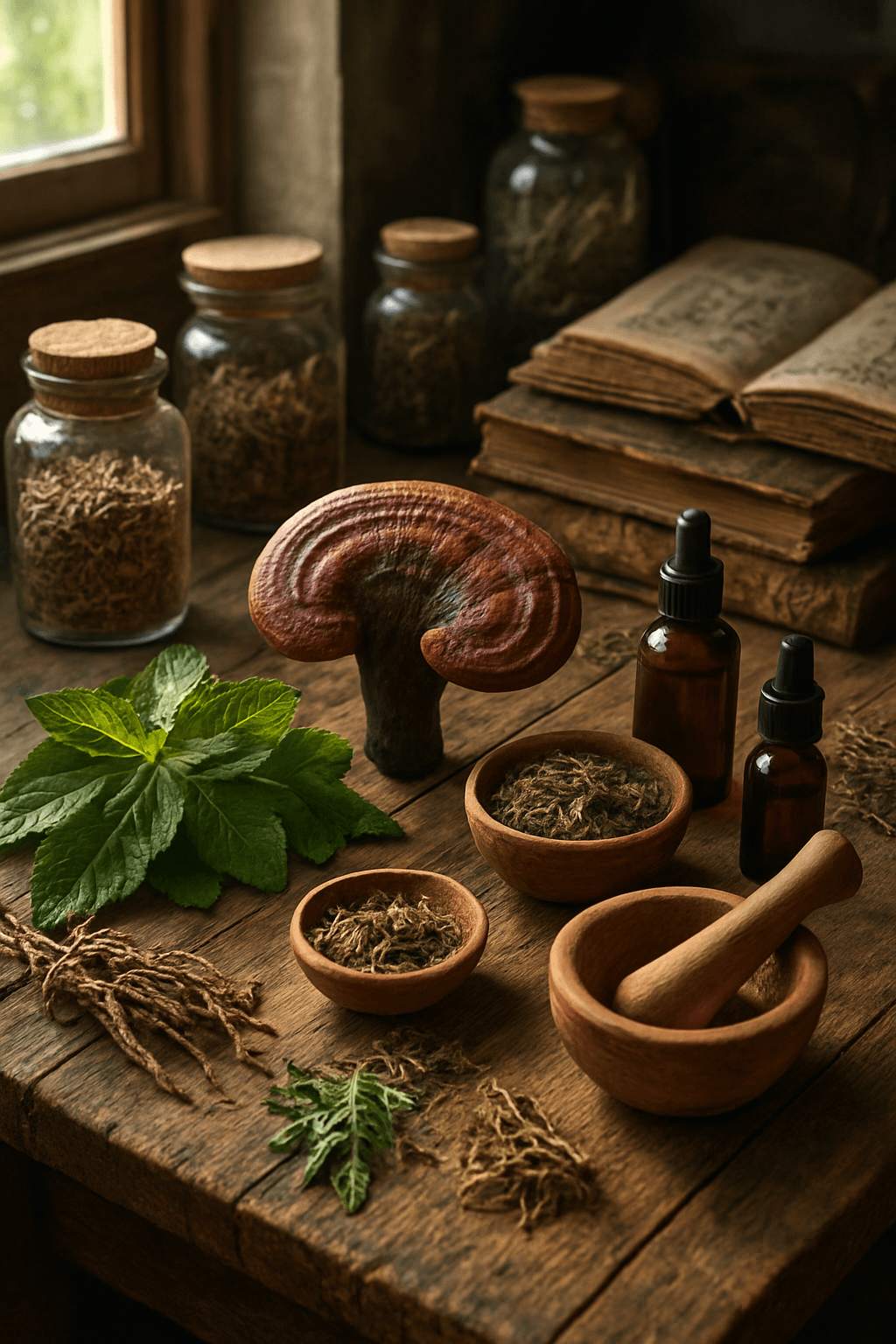 Plantes détox traditionnelles asiatiques