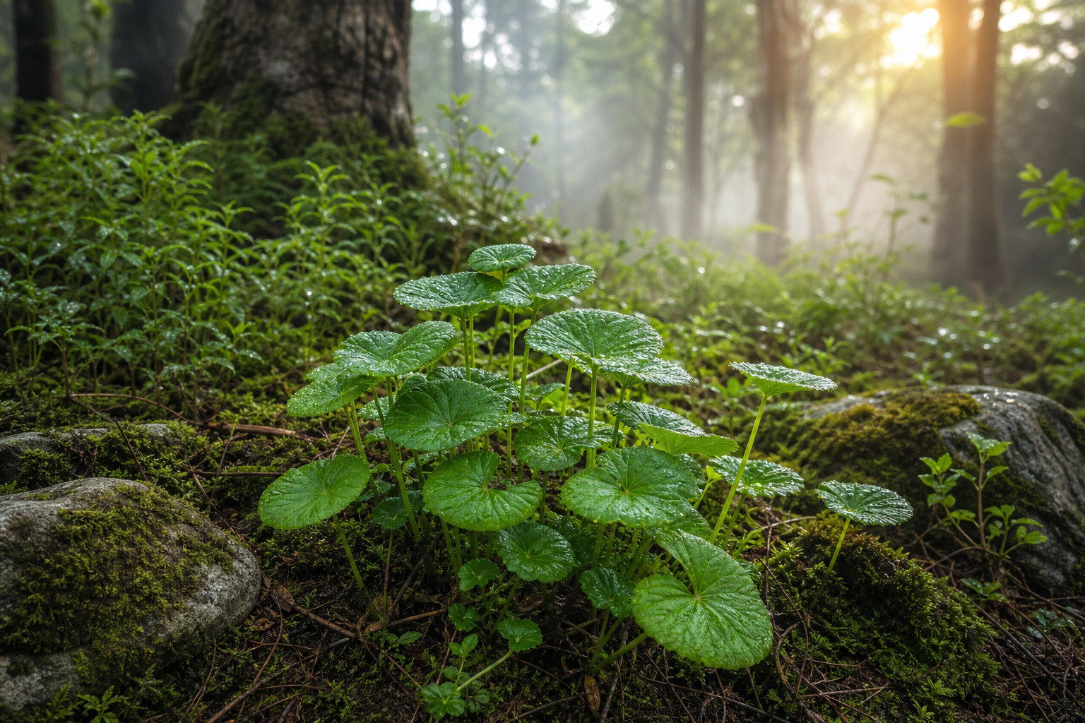 Découvrez les bienfaits du gotu kola pour mémoire, circulation et beauté de la peau.