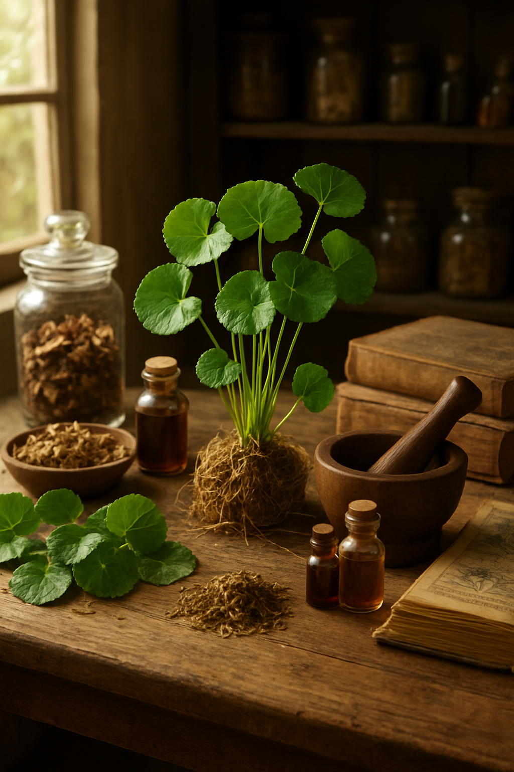 Gotu kola : mémoire et peau naturelle