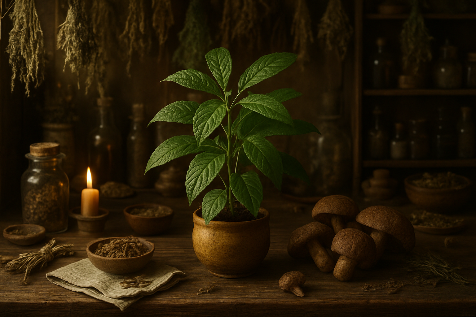 Feuilles de Kinkeliba en infusion détox pour le foie et la digestion