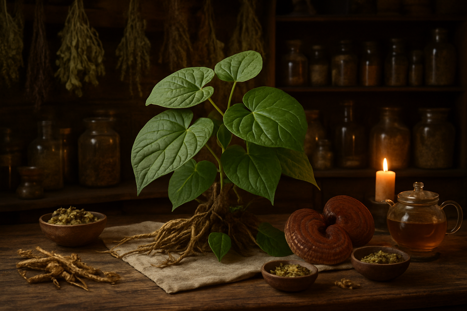 Fécule et racine de Kudzu utilisées en cuisine naturelle et sans gluten