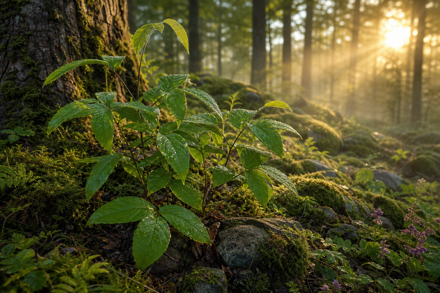 Phellodendron, plante asiatique apaisante utilisée pour soutenir le calme, la digestion et l’équilibre naturel du corps.
