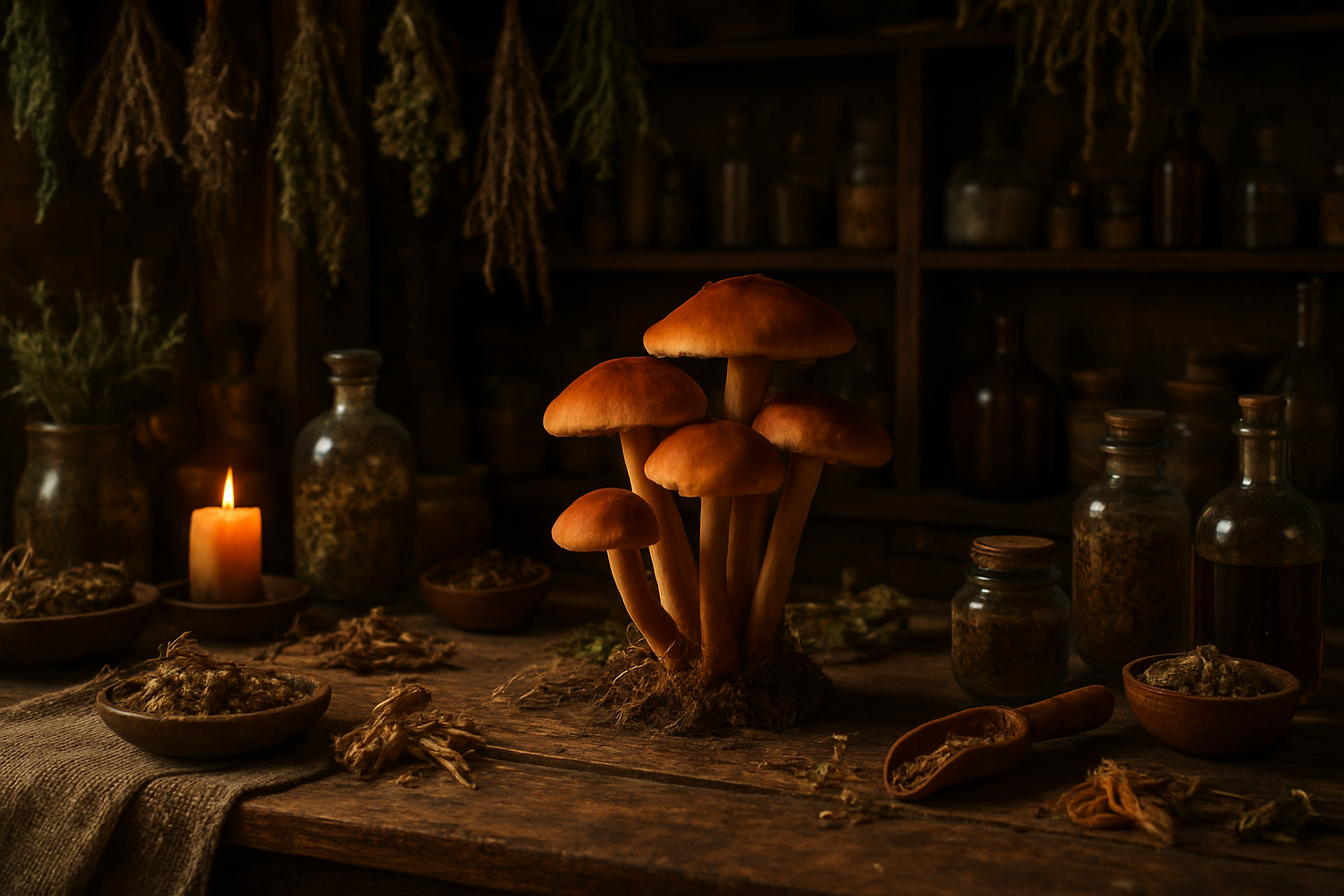 Velvet Shank en poudre ou en extrait pour une routine bien-être naturelle