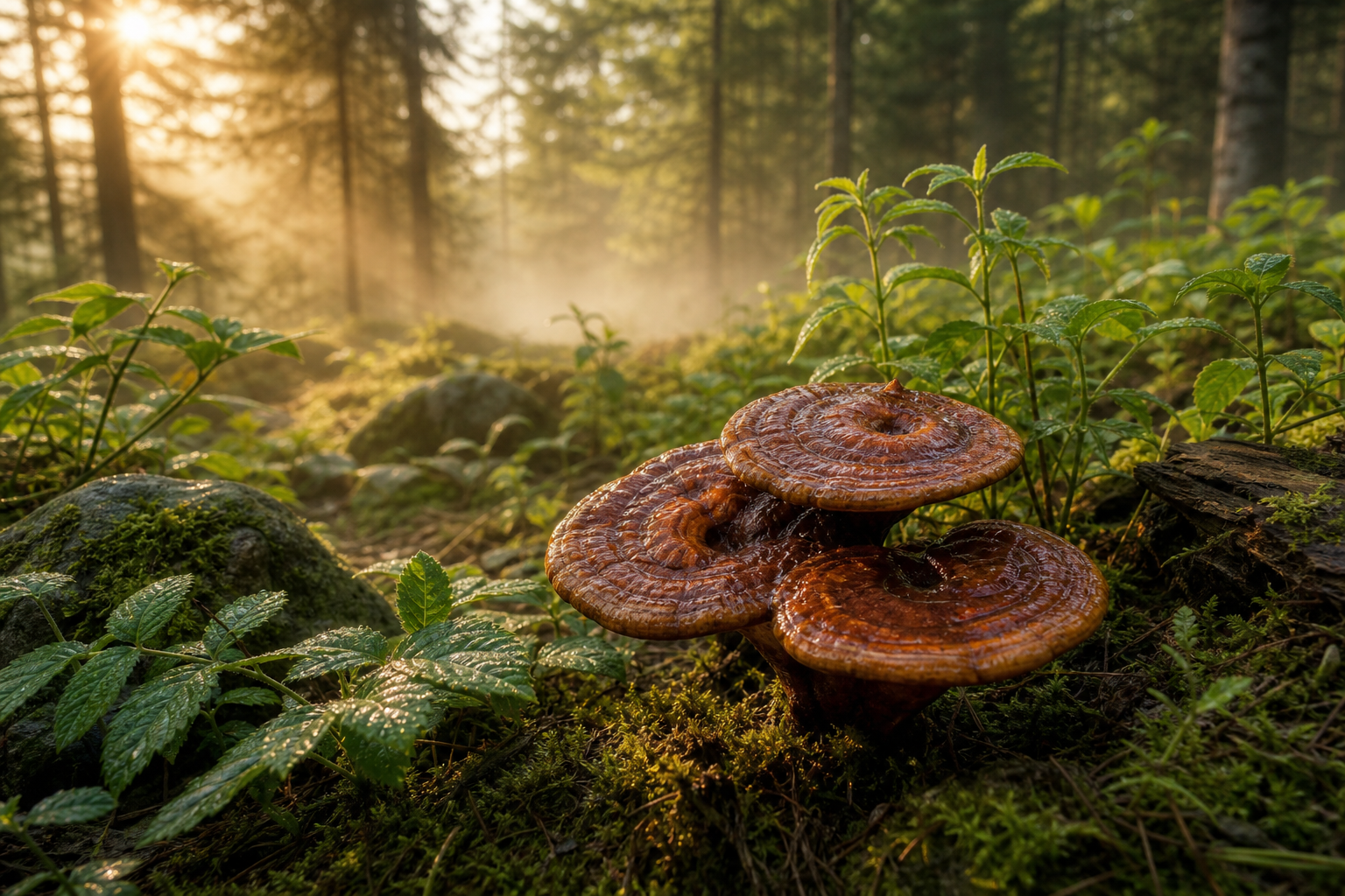 Anti-inflammatoires naturels avec plantes médicinales et champignons médicinaux