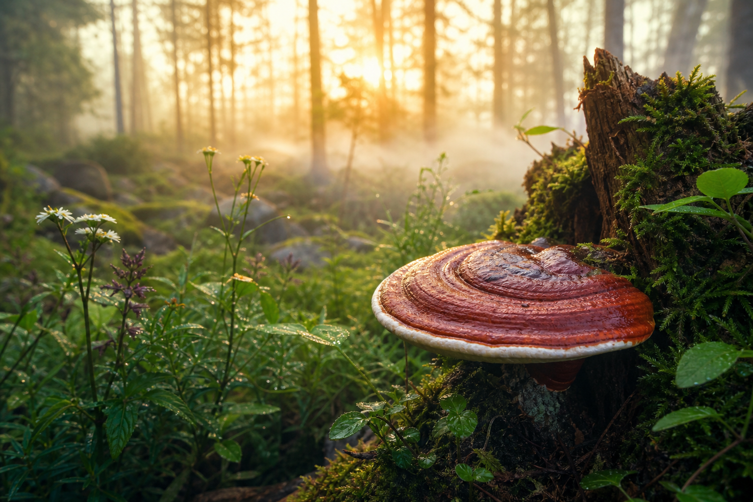 Plantes et champignons riches en antioxydants naturels pour protéger les cellules