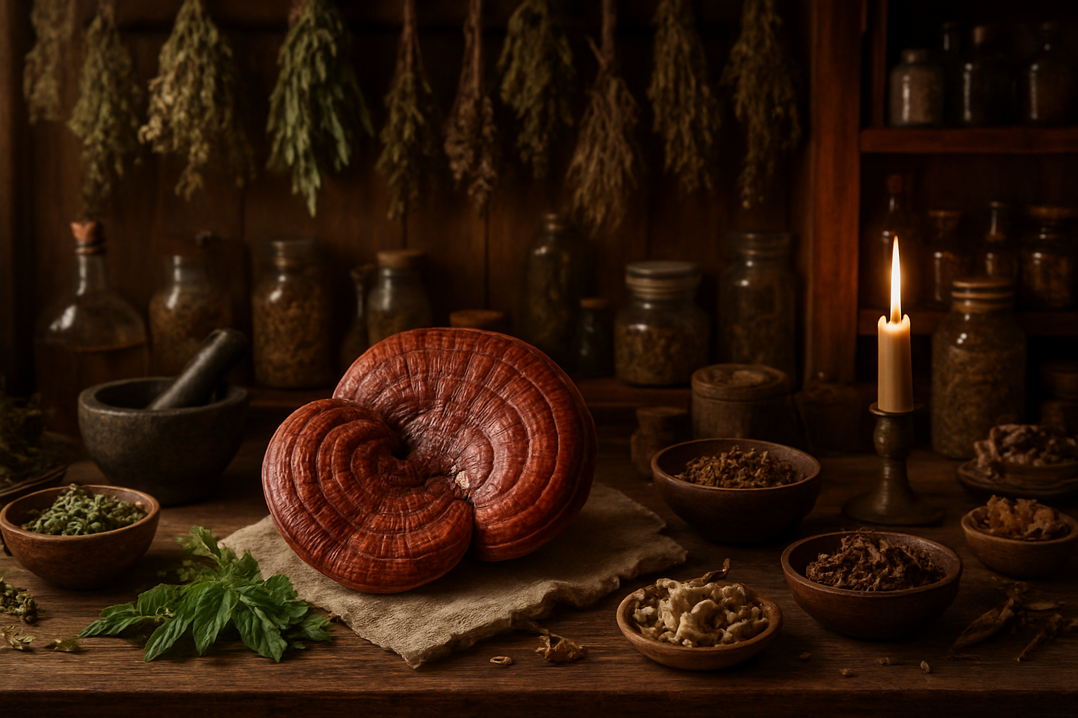Découvrez les plantes médicinales et champignons qui accompagnent les mécanismes naturels de détoxification.