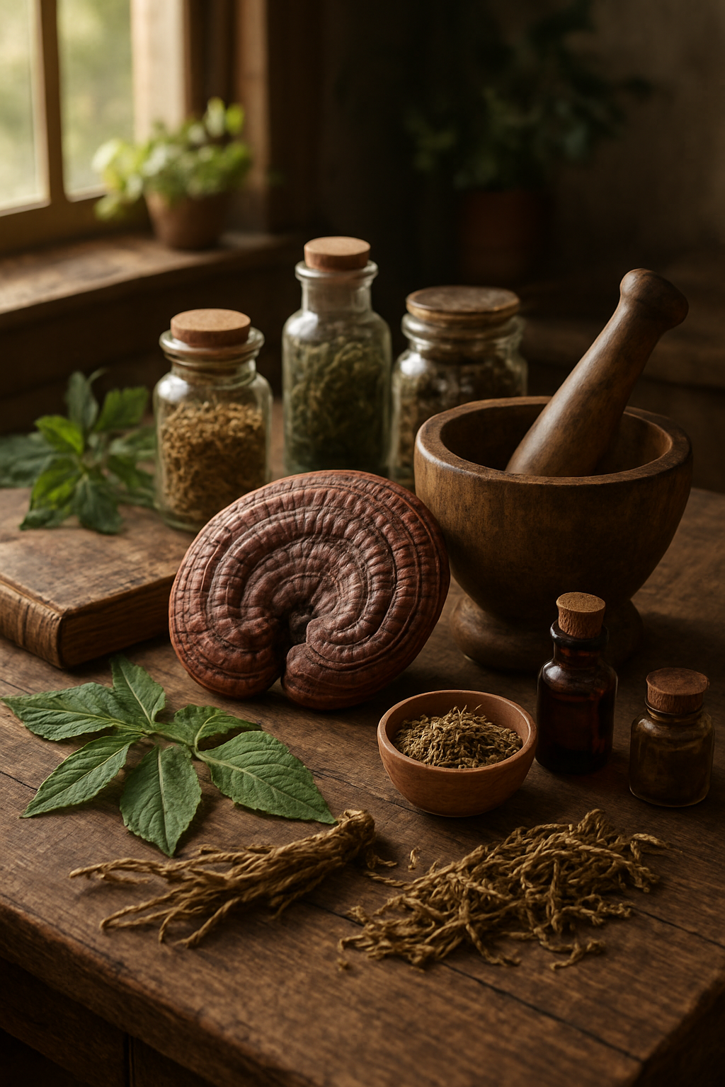 Détox naturelle : plantes et champignons pour éliminer en douceur