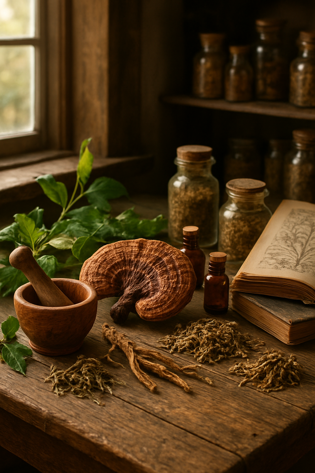 Phytothérapie stress : plantes et champignons pour retrouver l'équilibre