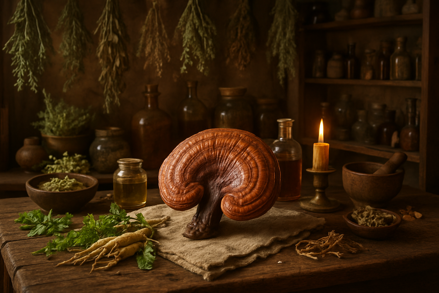 Plantes contre la fatigue sans caféine avec maca, menthe et infusions naturelles