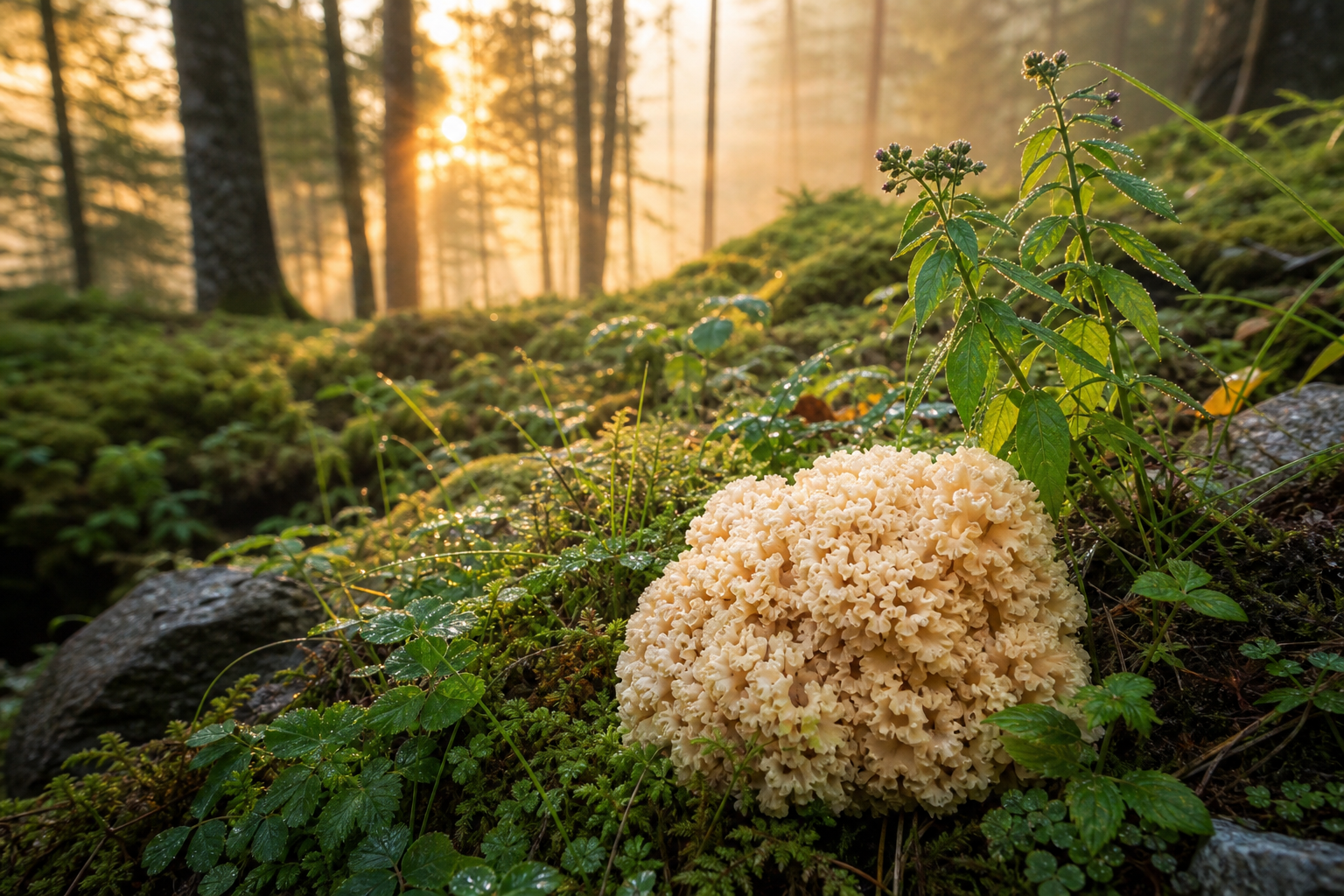 Plantes pour la mémoire et champignons médicinaux pour soutenir concentration et cerveau