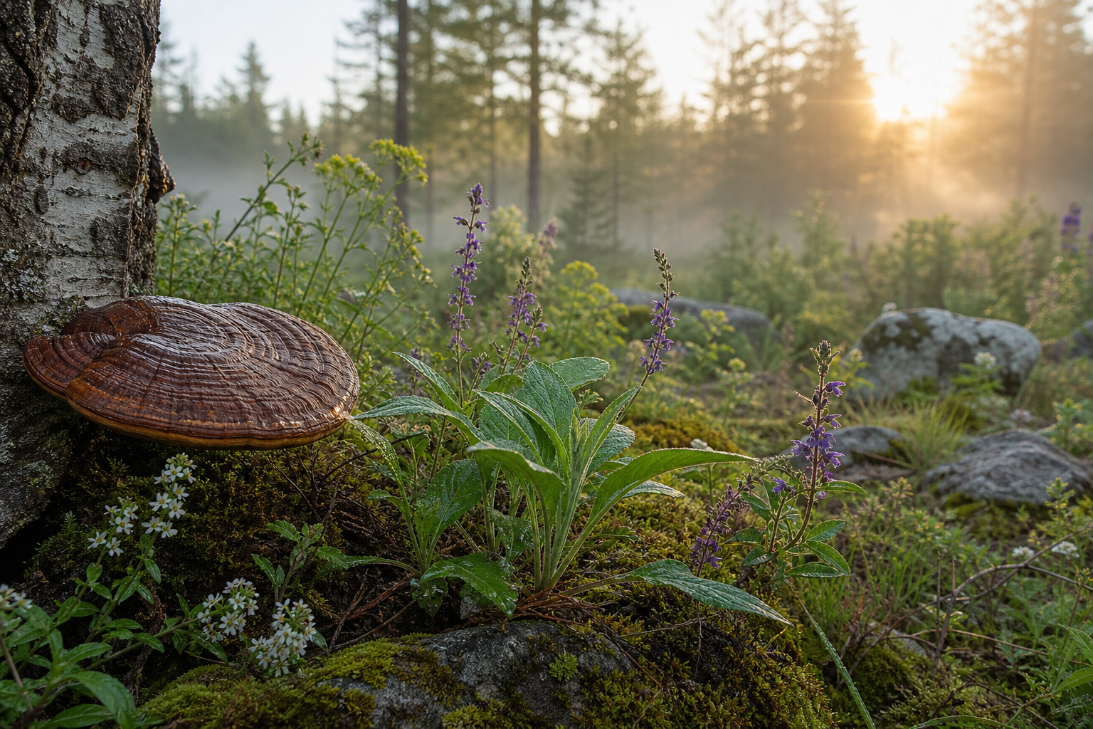 Plantes pour maigrir et champignons naturels pour soutenir la perte de poids