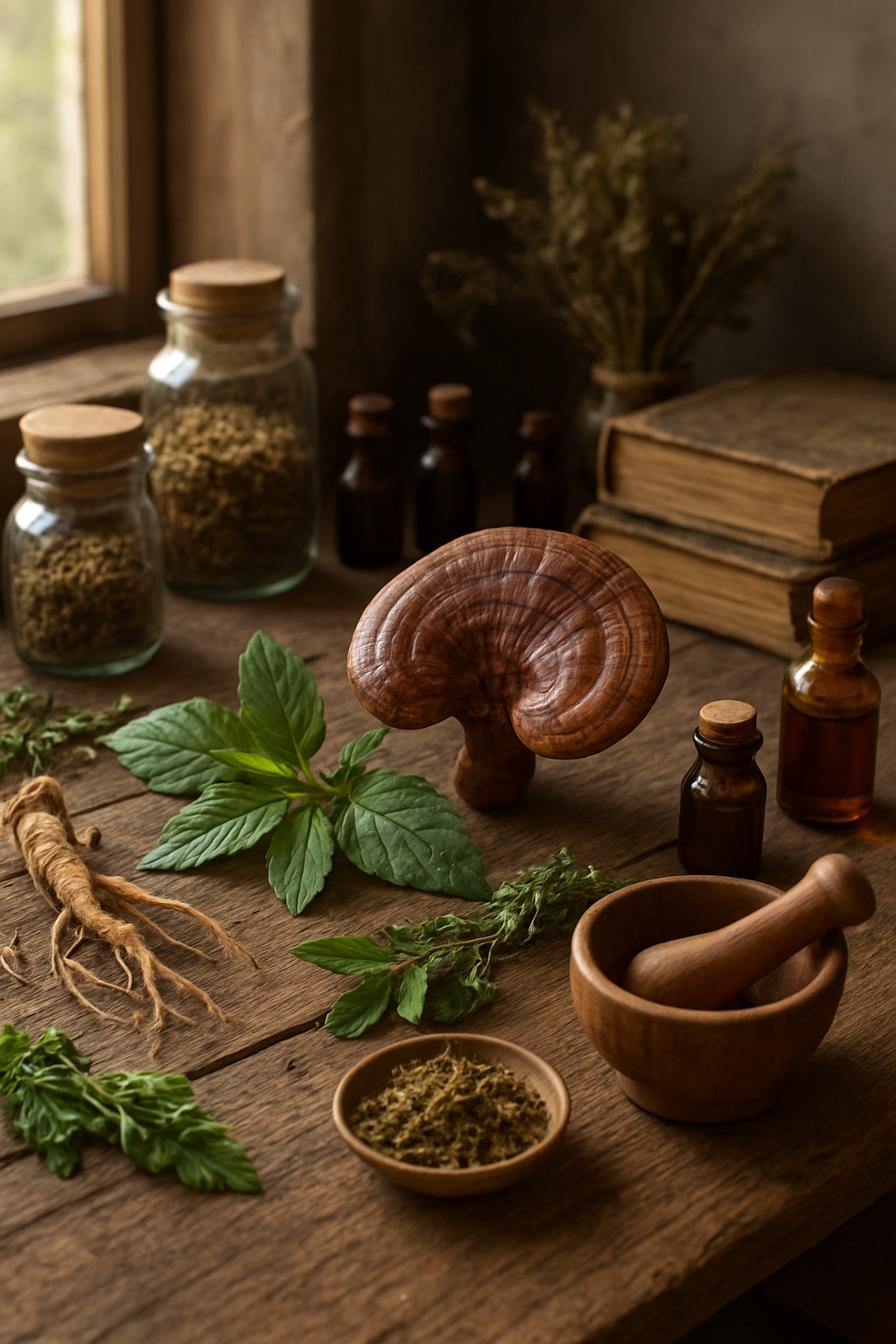 Renforcer son immunité naturellement avec les plantes et champignons