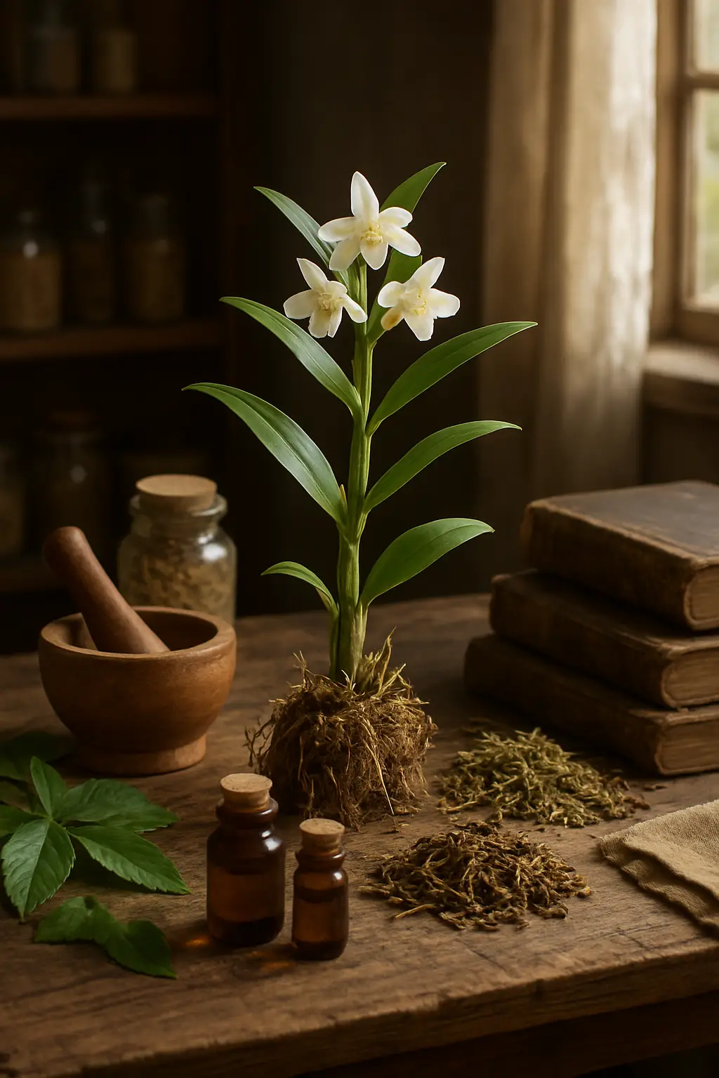 Dendrobium nobile : usages traditionnels