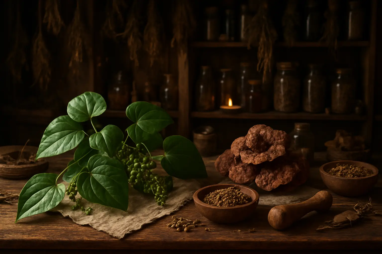 Smilax glabra, salsepareille chinoise utilisée en herboristerie asiatique