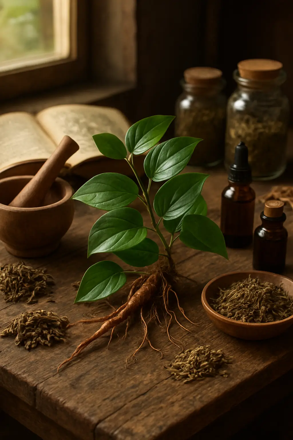 Smilax glabra : bienfaits naturels