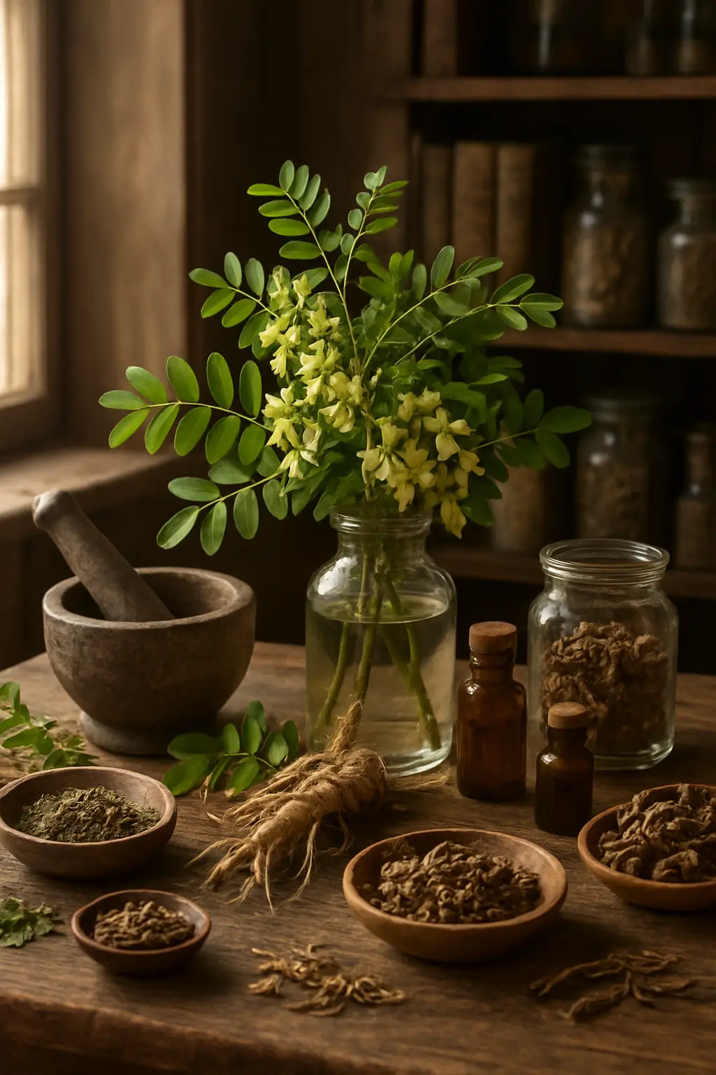 Sophora japonica : circulation et antioxydants