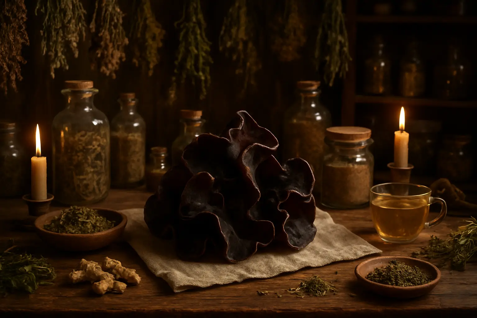 Wood Ear Noir pour soutenir naturellement la circulation sanguine