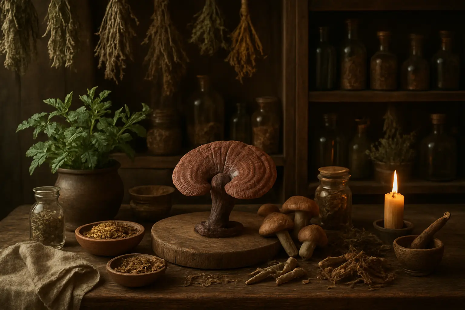 Formes de phytothérapie avec infusions gélules et plantes médicinales naturelles