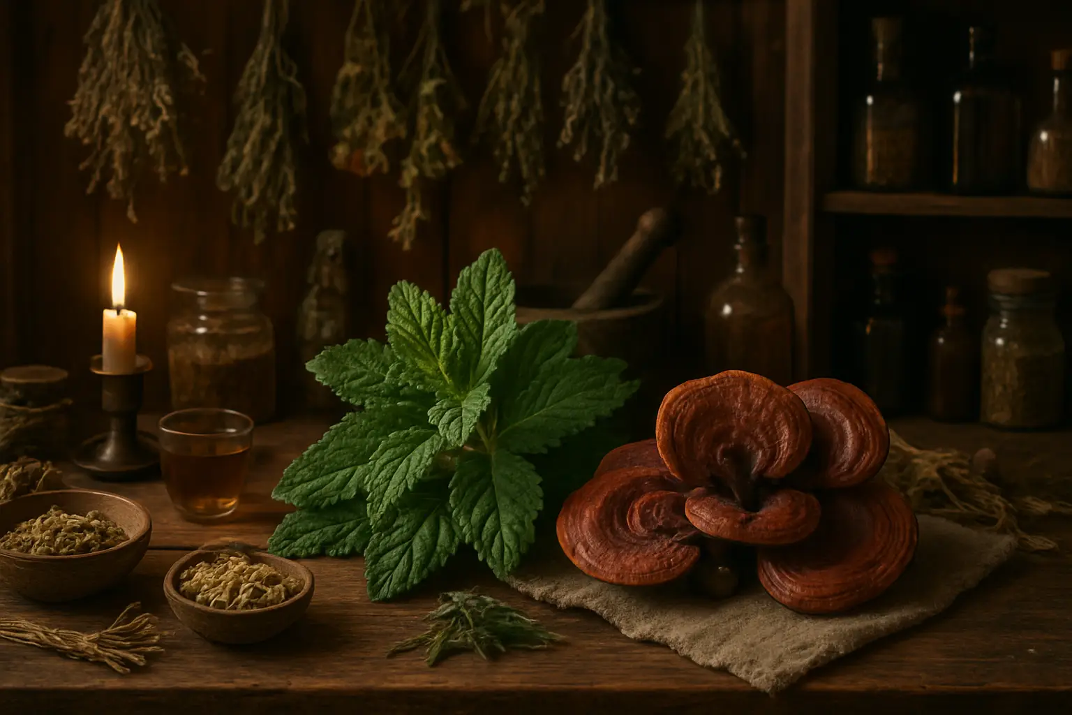 Plantes de phytothérapie contre les bouffées de chaleur et soutien hormonal naturel
