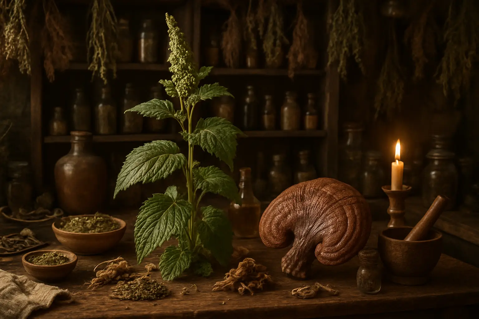Phytothérapie pour la prostate avec plantes naturelles pour le confort urinaire
