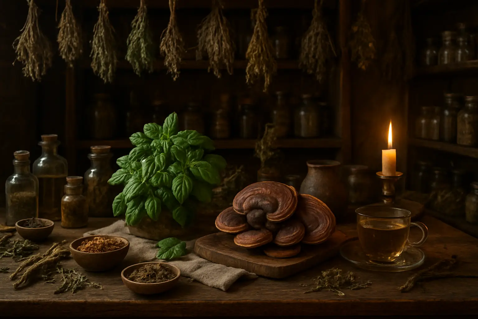 Infusion de plantes aromatiques et médicinales pour un usage naturel au quotidien