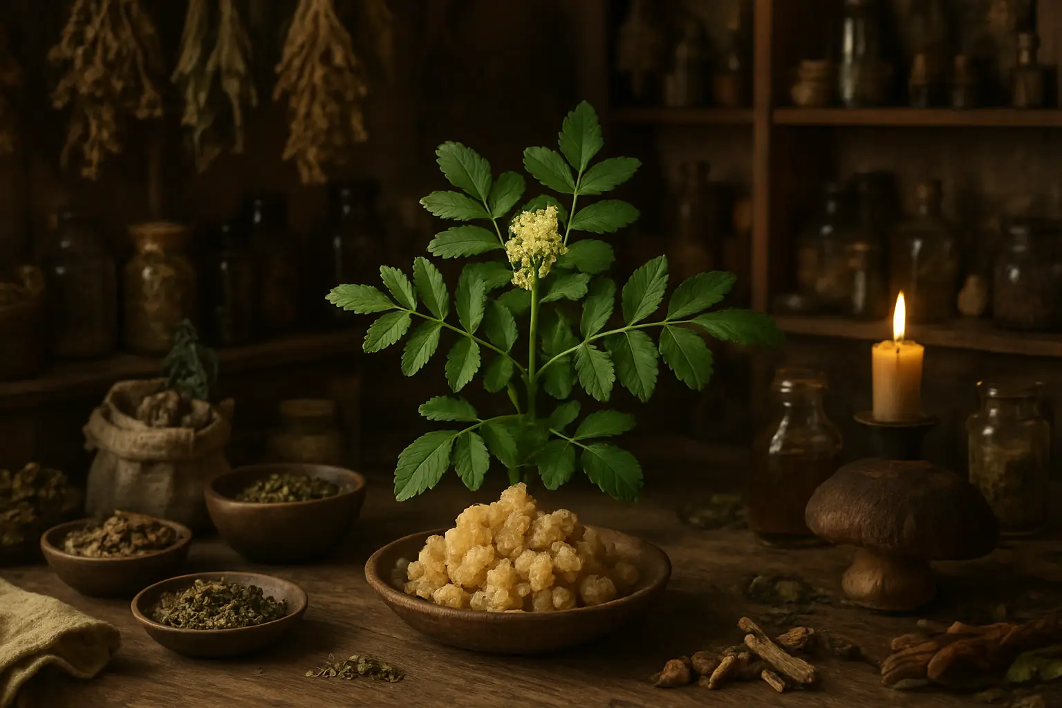 Boswellia Serrata, résine naturelle utilisée pour le confort articulaire et inflammatoire